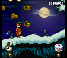 Yogi Bear (Japan) In game screenshot
